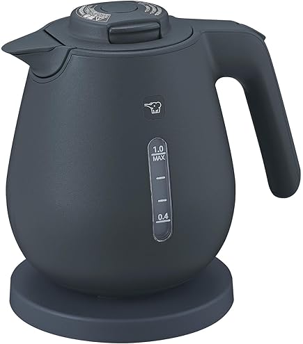 Amazon | 象印マホービン 電気ケトル 1.0L スレートブラック CK